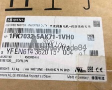 ONE NEW SIEMENS SERVO MOTOR 1FK7032-5AK71-1VH0 1FK7032-5AK71-1VH0