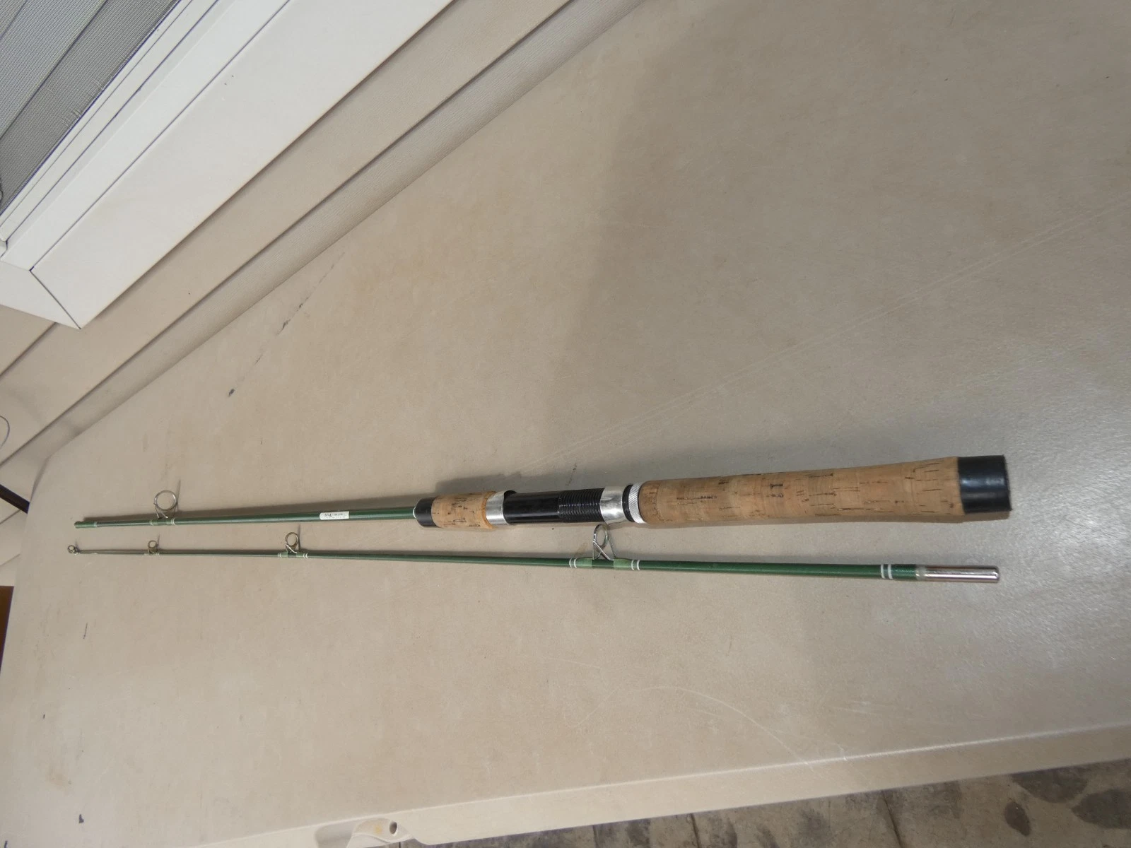 RARE Garcia Conolon 2676 B 7 Ft 2 Pc Light Action 4-10 lb Line Spinning Rod