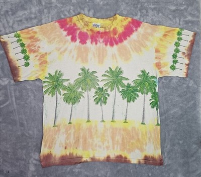 Vintage 1985 Jimmy Buffett Twelve Volt Man Large T Shirt Palm Trees 