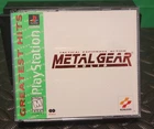 Metal Gear Solid 1 Greatest Hits (Sony PlayStation 1, 1999)
