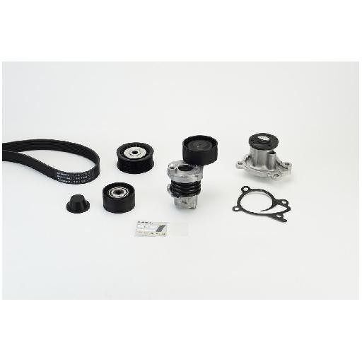 Wasserpumpe + Keilrippenriemensatz FüR Renault Kangoo FW0 13 Bis 14 Original-image