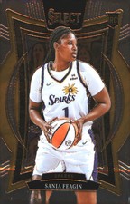 2025 Panini Select WNBA #20 Sania Feagin Rookie RC