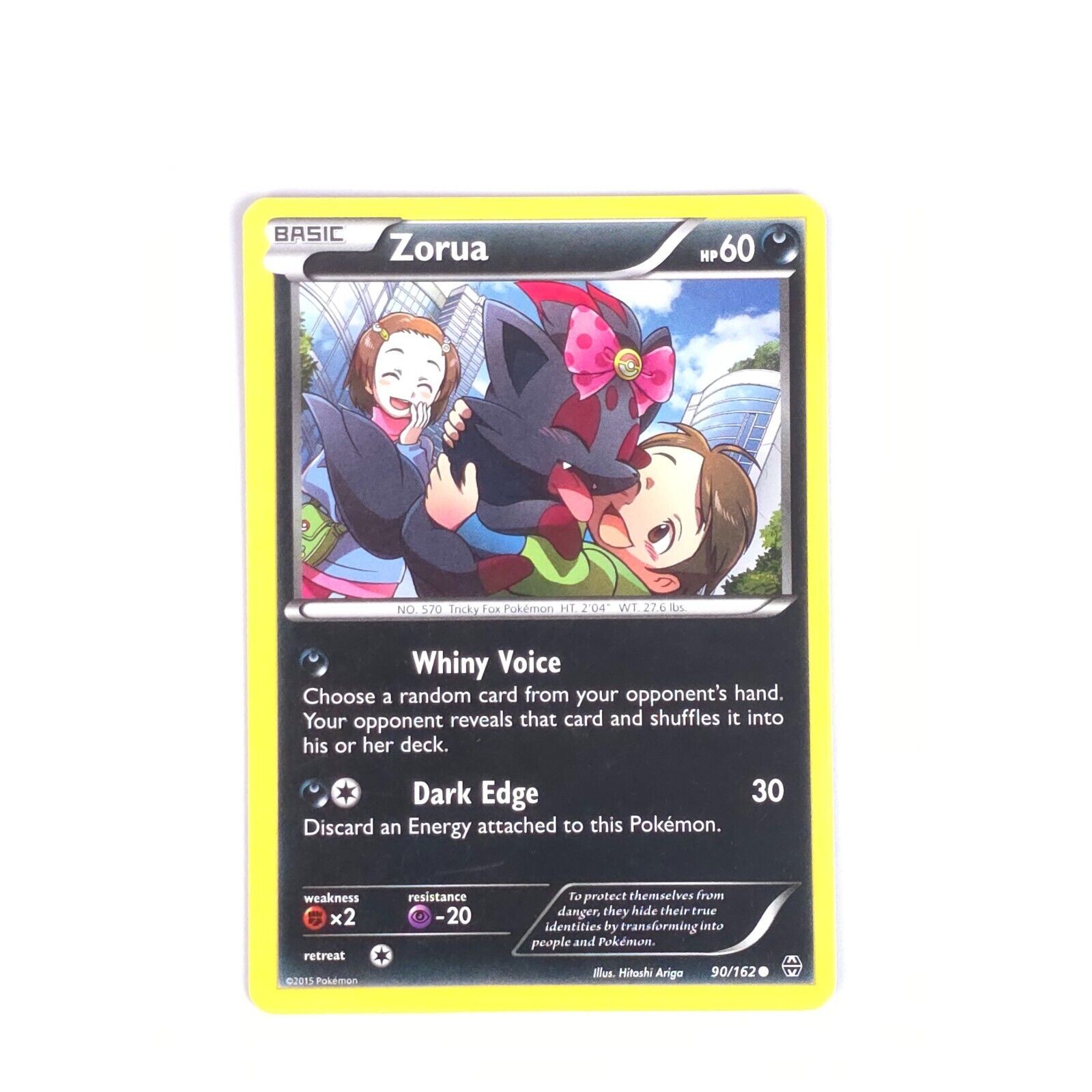 Zorua 90/162 Pokemon XY - BREAKthrough Common NM