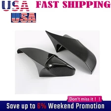 For Honda Civic 10th 2016-2021 Carbon Fiber Look Rear View Mirror Cover Cap