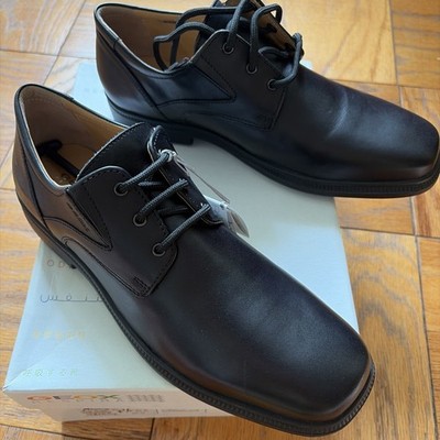 Geox Jr Federico Smooth Leather Oxford Shoes Sz EU 41 US 8.5 New With Box