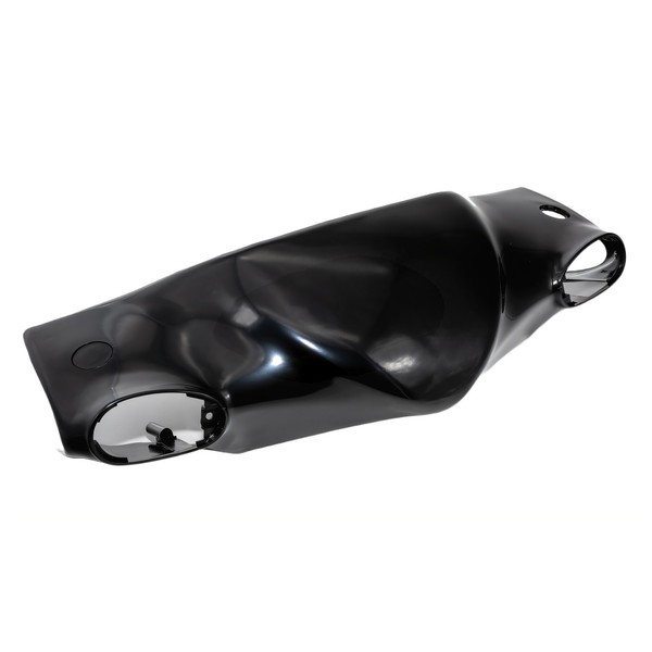 Lenkerverkleidung Faco Schwarz Unlackiert FüR Gilera Typhoon Piaggio TPH NRG 50-image