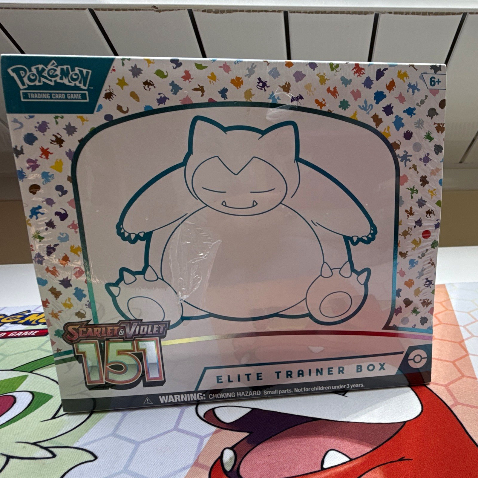 Pokémon TCG Scarlet & Violet 151 Elite Trainer Box Snorlax English 2023 45