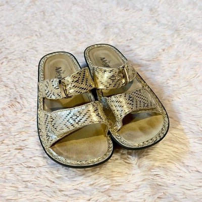 Alegria Karmen Gold Dazzler Goddess Boho Earthy Festival Fairy Leather Sandals