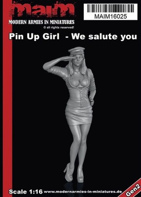 Pin Up Girl - we salute you / 1:16