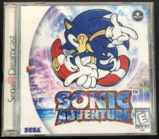 Sonic Adventure Sega Dreamcast Video Game Broken Case FREE SHIPPING