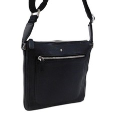 Borsa a tracolla Montblanc Meisterstuck in morbida pelle grana nera 126242