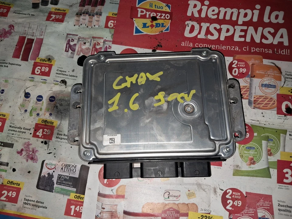 CENTRALINA MOTORE FORD FOCUS/C-MAX 2005-2011 1.6 TDCI 66 KW BOSCH 8M5112A650LG - Immagine 3 di 3