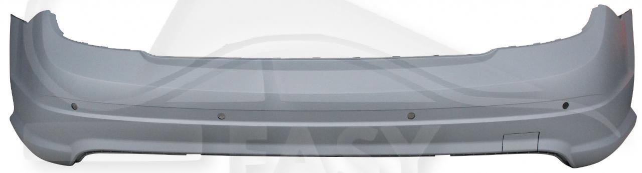 Pare-choc arrière Mercedes S204 finition d'origine en ABS prêt à peindre