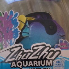 Zhu Zhu Aquarium Wesley Plush Fish Electronic Toy 2023 for Ages 4-7