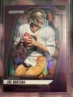 2025 Panini Prizm Draft Picks Football Purple Joe Montana #184