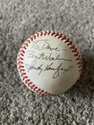 Sandy Koufax Signed Baseball Best Wishes Inscription HOF Cy Young PG WSC Dodgers