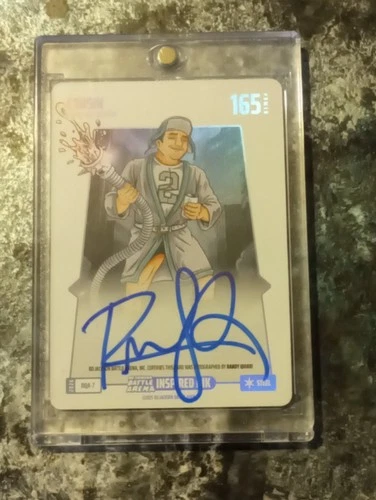 2026 Bo Jackson Battle Arena On Card Auto Cousin Randy Quaid 1st Edition