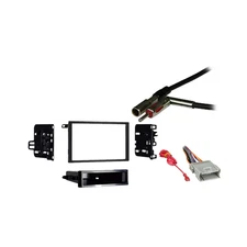 Compatible with Chevy Express Van 2001 2002 Double DIN Stereo Harness Radio Inst