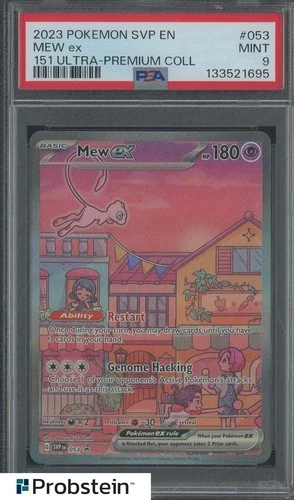 2023 Pokemon SVP EN 151 Ultra Premium Collection #053 Mew ex PSA 9 MINT