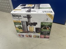 Ninja Cold Press Juicer Machine with 700Ml Jug & 1.1L Pulp Container, Make Fresh