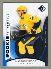 2025-26 SP Hockey Rookie Authentics Blue, Numbered & Jersey - You Pick List