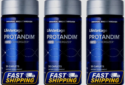 New Protandim NRF2 Synergizer 90 Caplets  LifeVantage 3 Pack Sealed Free Ship.