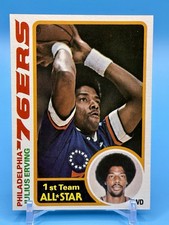 Julius Erving Cards and Memorabilia Guide 18