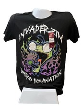 Invader Zim World Domination Tee Black