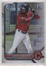 2022 Bowman Chrome Prospects Mega Box Mojo Refractor Junior Sanquintin 0ms5