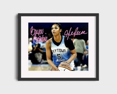 FSPRINTS Angel Reese Autograph Print - Bayou Barbie - Sky Queen