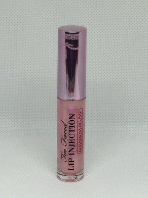  NEW Too Faced Lip Injection Maximum Plump Gloss Pink 2.8g Full Size 