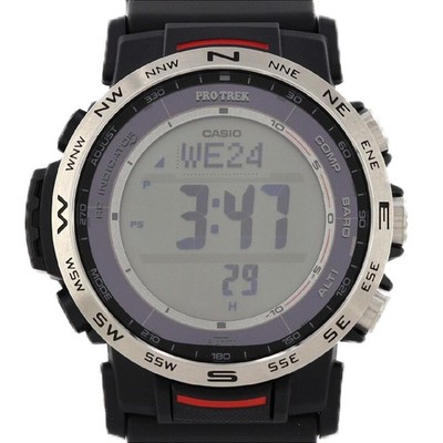 Casio Pro Trek Funk Solar Quarzuhr PRW-35-1AJF funktioniert