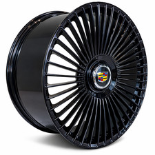 22 Flow Forged Floater Cap Rims 4pcs Fits Cadillac Escalades Esv Vseries Ext