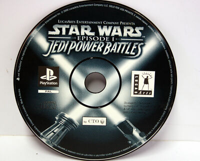 STAR WARS EPISODE I JEDI POWER BATTLES PLAYSTATION GAME ACCEPTABLE ITA 66117