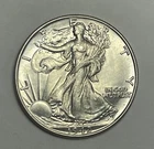 1942 Silver Walking Liberty Half Dollar Choice Uncirculated