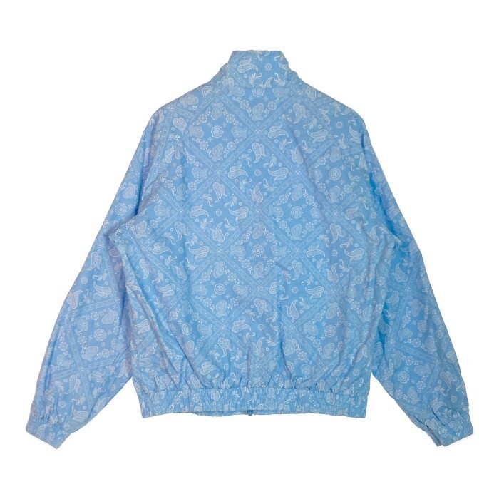 Supreme 18SS Bandana Track Jacket Light Blue Size S All-Over Supreme 18SS Bandana Track Jacket Light Blue Size S All-Over