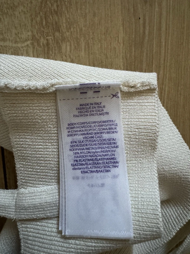 Top corto Ralph Lauren Collection Xs  Foto 3 de 3