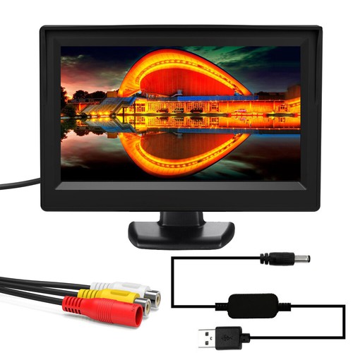 LCD CCTV Monitor 800*480 Mini HD Screen 