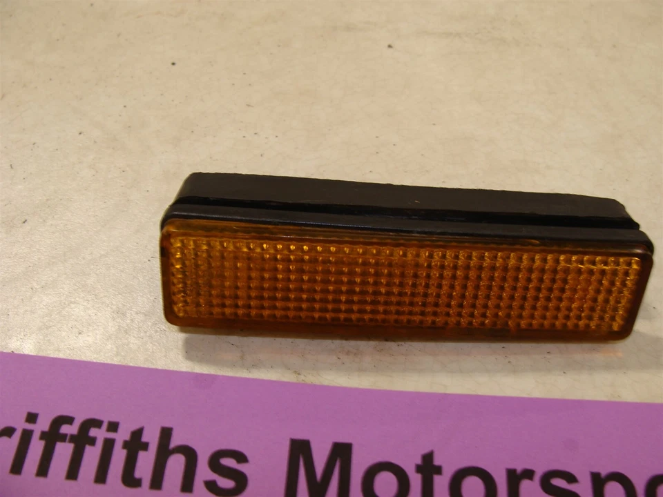 Yamaha Ovation LE CS340e 1993 naranja delantero Stanley moto de nieve capó reflector Foto 2 de 4