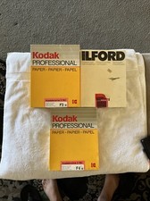  2 Kodabrome II RC F4  F3 Also ILFORD MG1M 8 x10 100 Sheets Photo Paper, Open