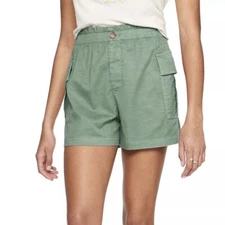 So Juniors Flap Pocket Shorts 3 New with Tags Green Paperbag Utility High Rise