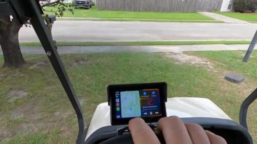 Carpuride W502 Wireless Android Auto per moto touchscreen impermeabile Bluetooth - Video 1 di 1