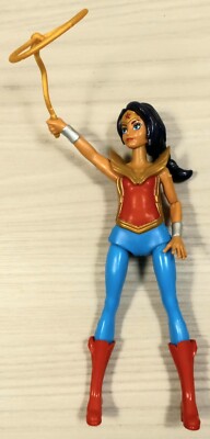 2016 Mattel DC Comics Wonder Woman 6'' action Figure TM&C S16 lasso legs move arm