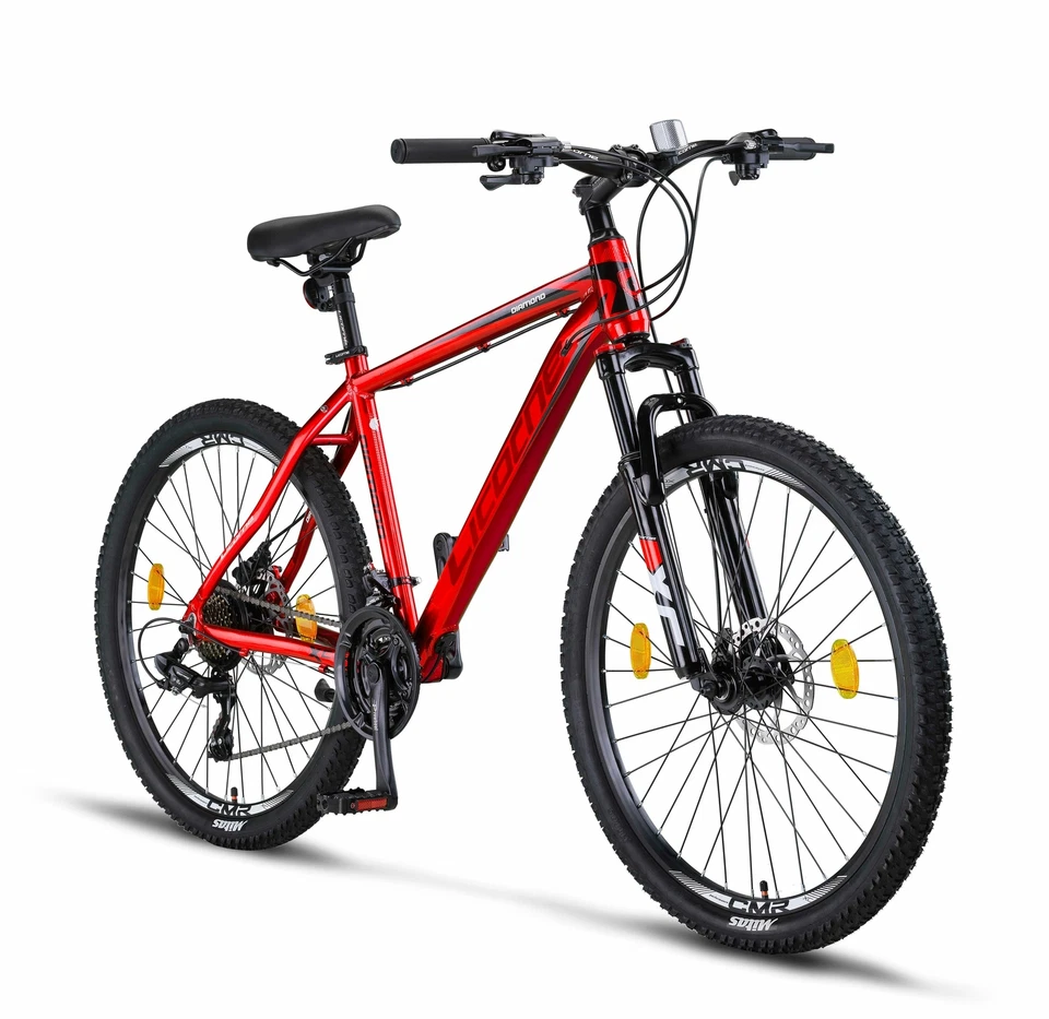 Licorne Bike Diamond Premium Mountainbike Aluminium, Fahrrad für Jungen, Mädchen