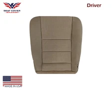 2008 2009 2010 Tan Cloth Seat Cover For Ford F250/F350/F450 XLT Driver Bottom