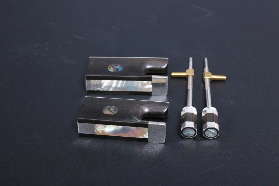 Yinfente 4/4 Violin Bow Frog Sterling silver Violin Bow parts Accessories - Image 4 of 4