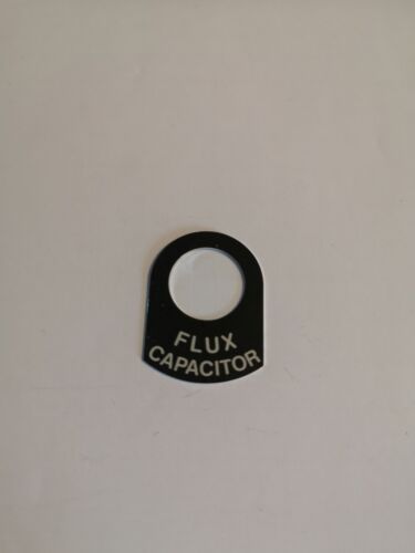 Flux Capacitor Back to the future 4 x 4 land rover kit car  lucas switch tag  - Picture 1 of 1