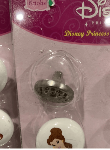 Disney Princess Drawer Knobs Lot of 6 Packs Liberty Ceramic Pulls New Sealed - Imagen 5 de 6