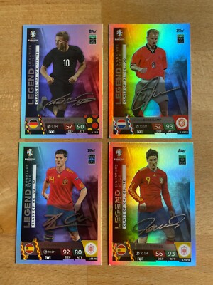 topps Match Attax EURO 2024 Legend Signature Style Sammelkarten