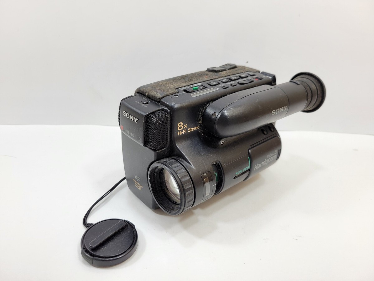 Vintage Sony Handycam CCD-TR75 8mm Video Camcorder Camera